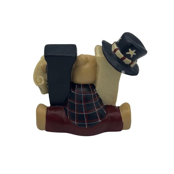 Terry's Village Set Of 3 Resin Patriotic Uncle Sam USA Figurine Bears July 4th - Picture 3 of 7